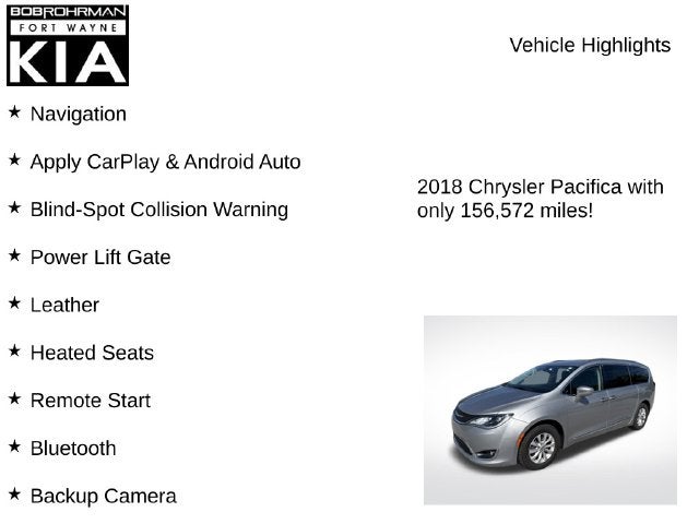 2018 Chrysler Pacifica Touring L