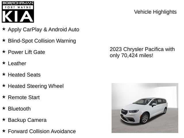 2023 Chrysler Pacifica Touring L
