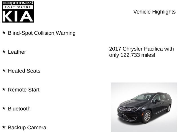 2017 Chrysler Pacifica Touring L