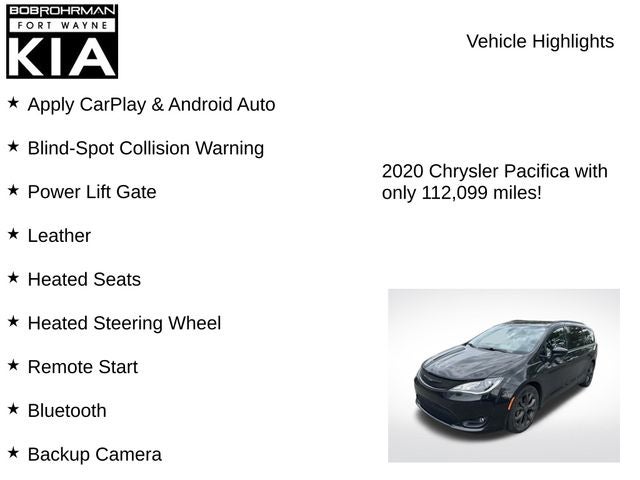 2020 Chrysler Pacifica Touring L