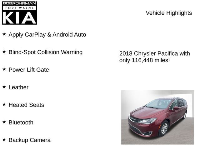 2018 Chrysler Pacifica Touring L