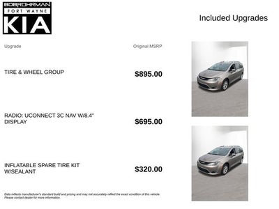 2017 Chrysler Pacifica Touring L Plus