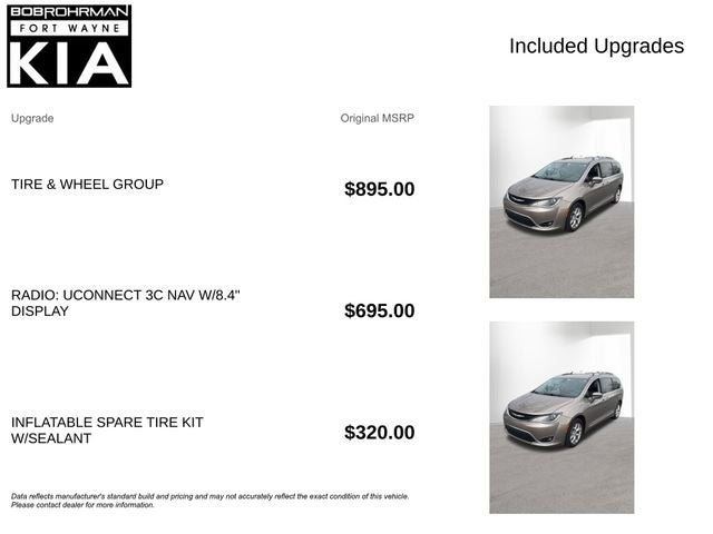 2017 Chrysler Pacifica Touring L Plus