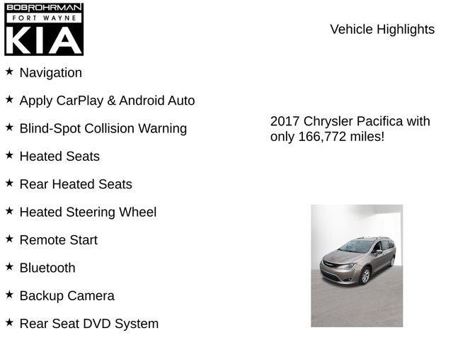 2017 Chrysler Pacifica Touring L Plus