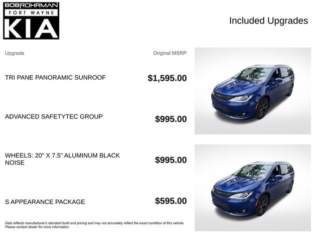 2018 Chrysler Pacifica Touring L Plus