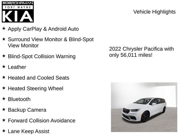 2022 Chrysler Pacifica Hybrid Limited