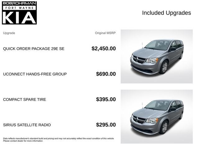 2015 Dodge Grand Caravan SE
