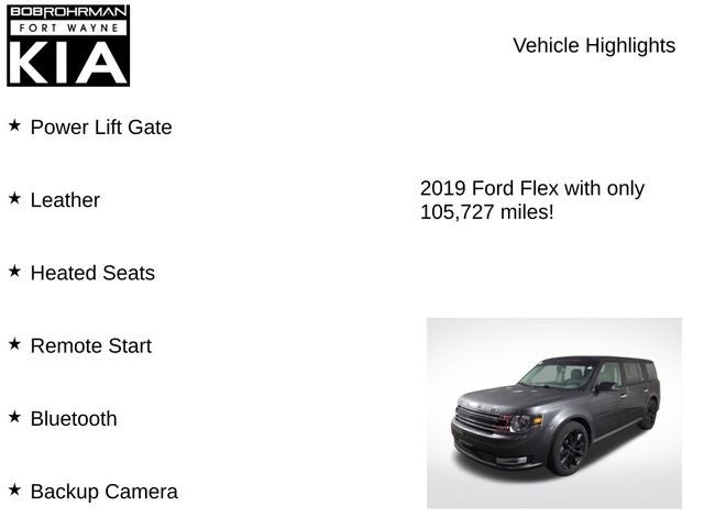 2019 Ford Flex SEL