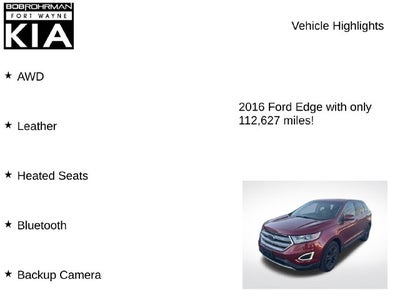 2016 Ford Edge SEL