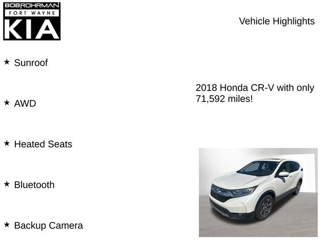 2018 Honda CR-V EX