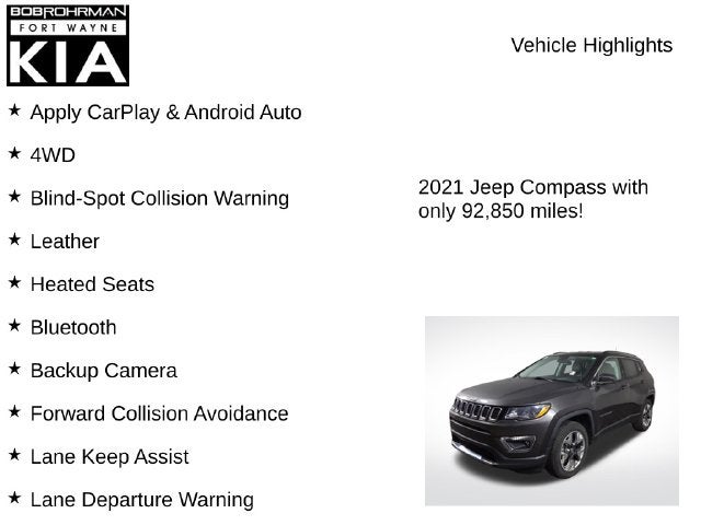 2021 Jeep Compass Limited