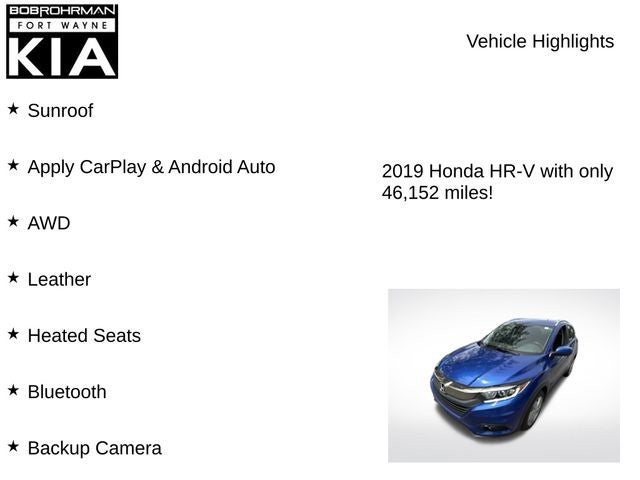 2019 Honda HR-V EX-L