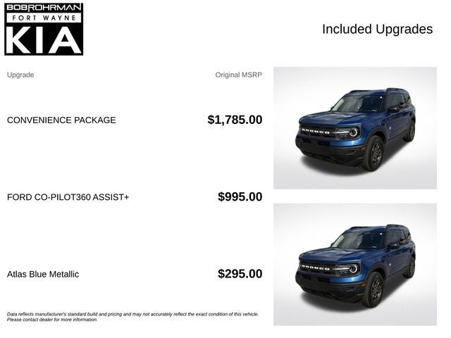 2024 Ford Bronco Sport Big Bend