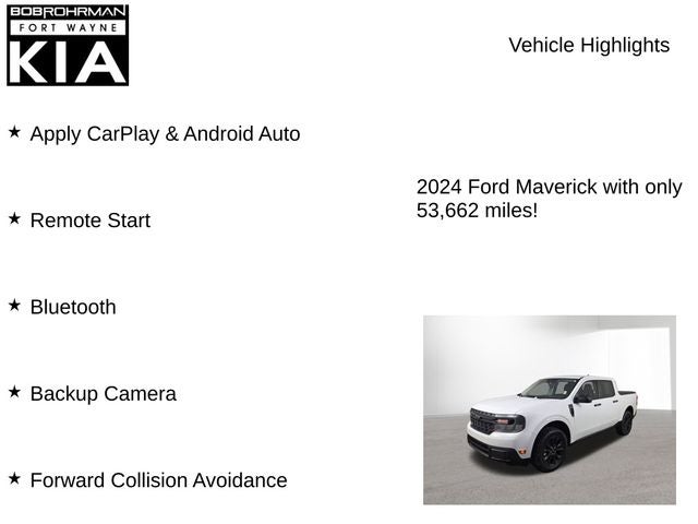 2024 Ford Maverick XLT