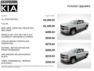 2016 Chevrolet Silverado 1500 LT LT1