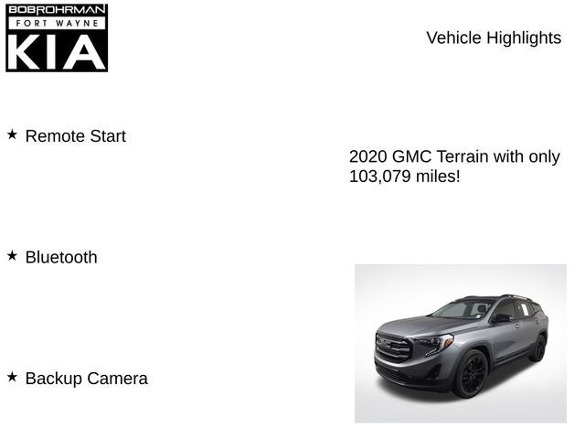 2020 GMC Terrain SLT