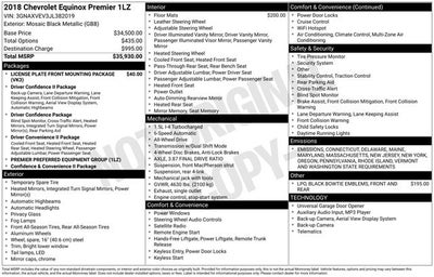 2018 Chevrolet Equinox Premier
