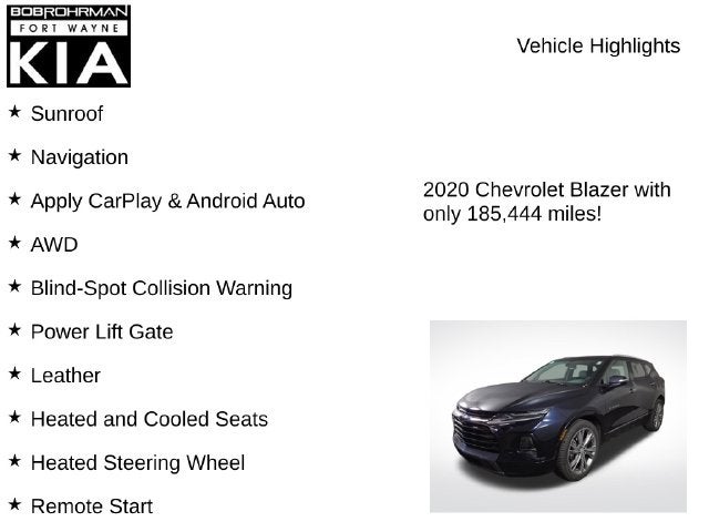 2020 Chevrolet Blazer Premier