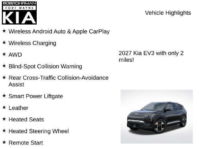 2027 Kia EV3 Wind