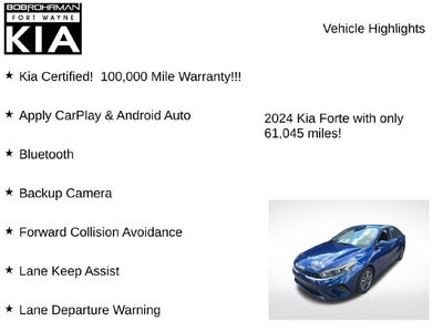 2024 Kia Forte LXS