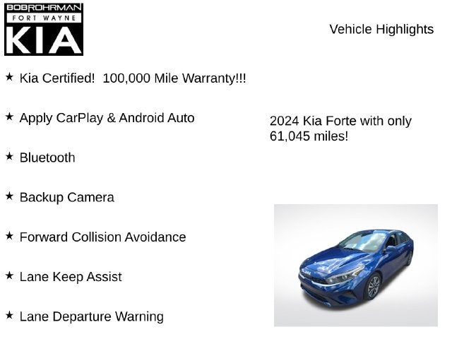 2024 Kia Forte LXS