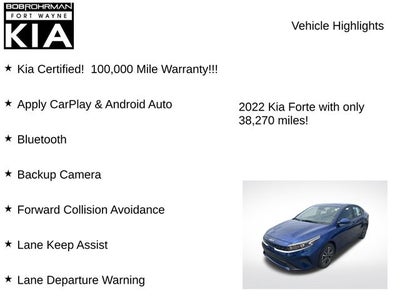 2022 Kia Forte LXS