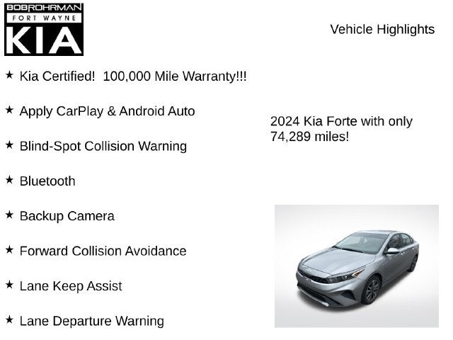 2024 Kia Forte LXS