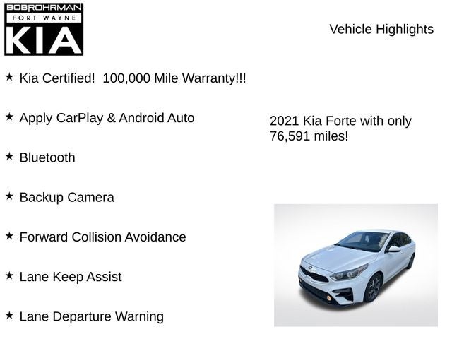 2021 Kia Forte LXS