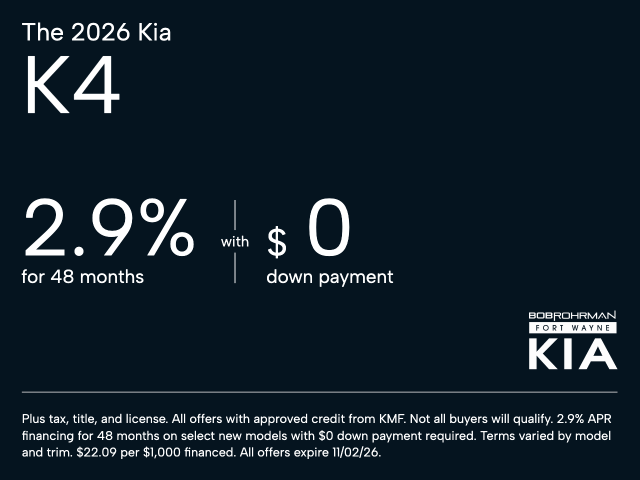 2026 Kia K4 LXS
