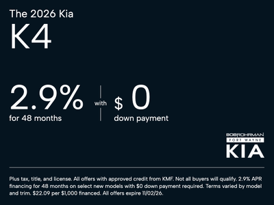 2026 Kia K4 EX