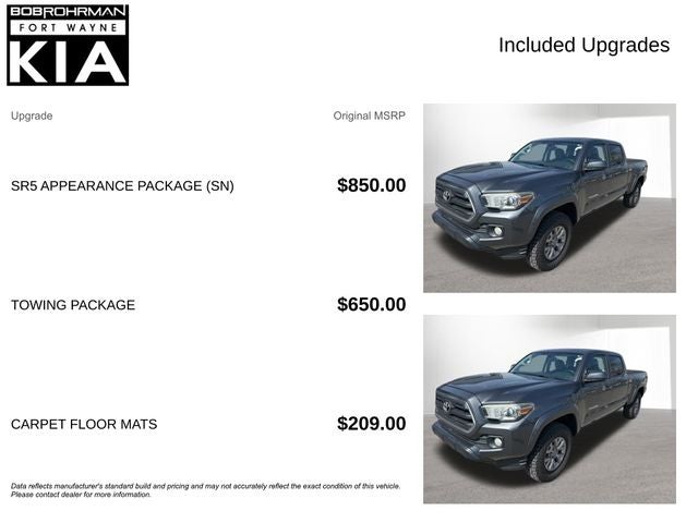 2016 Toyota Tacoma SR5 V6