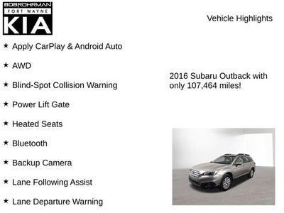 2016 Subaru Outback 2.5i Premium