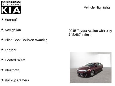 2015 Toyota Avalon Limited