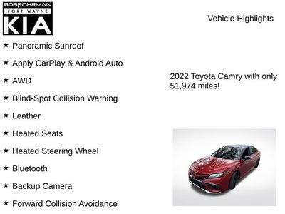 2022 Toyota Camry XSE