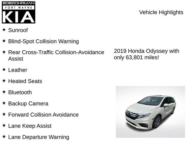 2019 Honda Odyssey EX-L