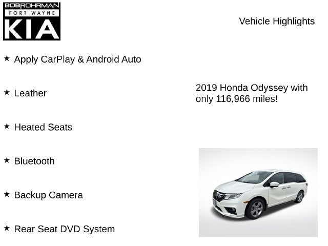 2019 Honda Odyssey EX-L