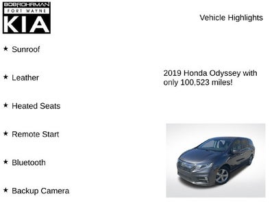 2019 Honda Odyssey EX-L