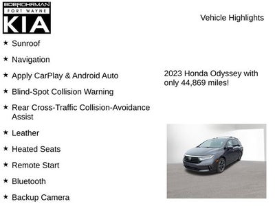 2023 Honda Odyssey Elite