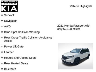 2021 Honda Passport Elite