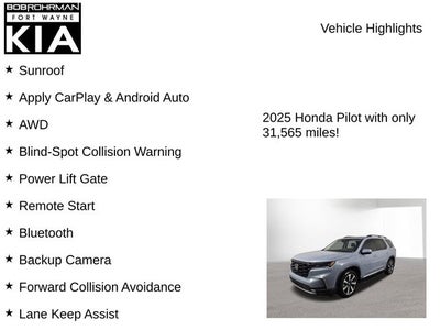 2025 Honda Pilot Touring