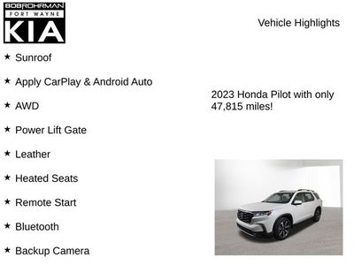 2023 Honda Pilot Touring