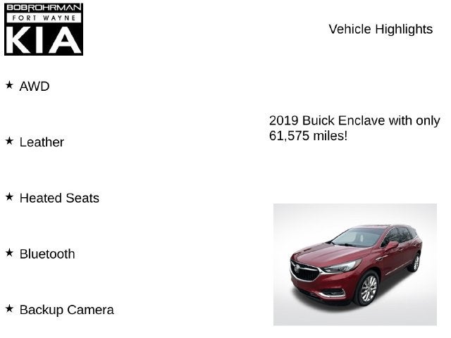2019 Buick Enclave Essence