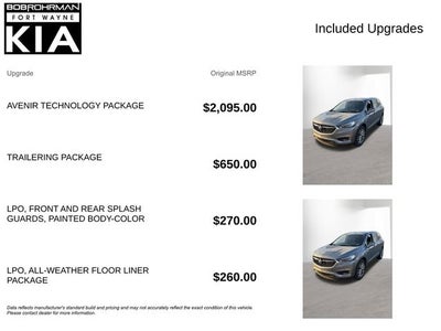 2018 Buick Enclave Avenir