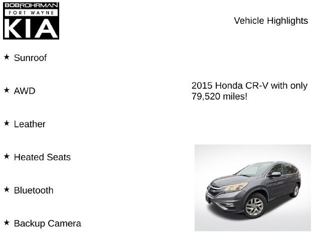 2015 Honda CR-V EX-L