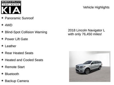 2018 Lincoln Navigator L Reserve