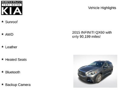 2015 INFINITI QX60 Base