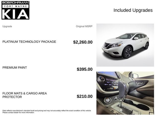 2015 Nissan Murano Platinum