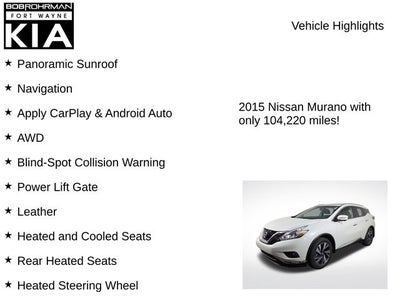 2015 Nissan Murano Platinum