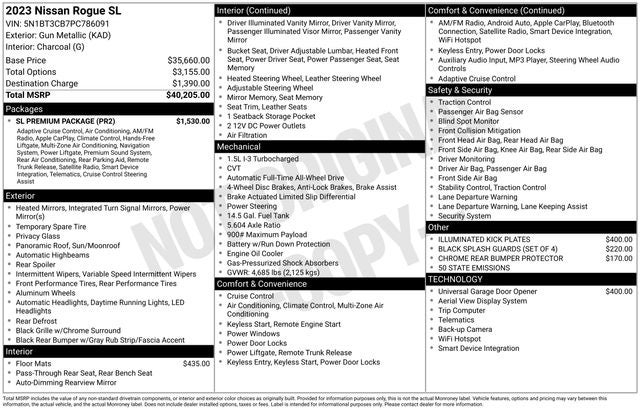 2023 Nissan Rogue SL