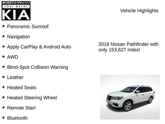 2018 Nissan Pathfinder SL